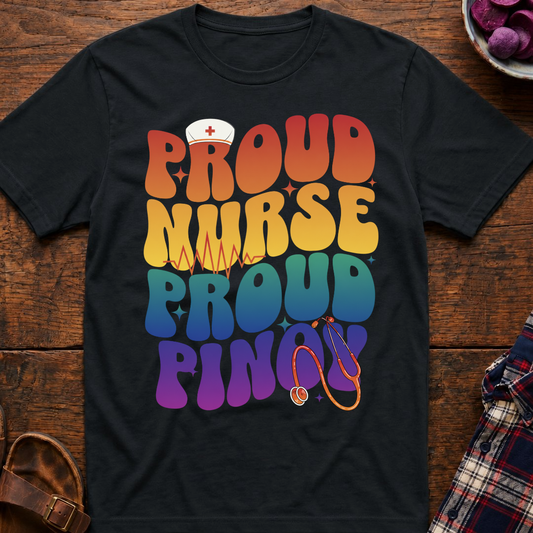 Proud Nurse Proud Pinoy T-Shirt