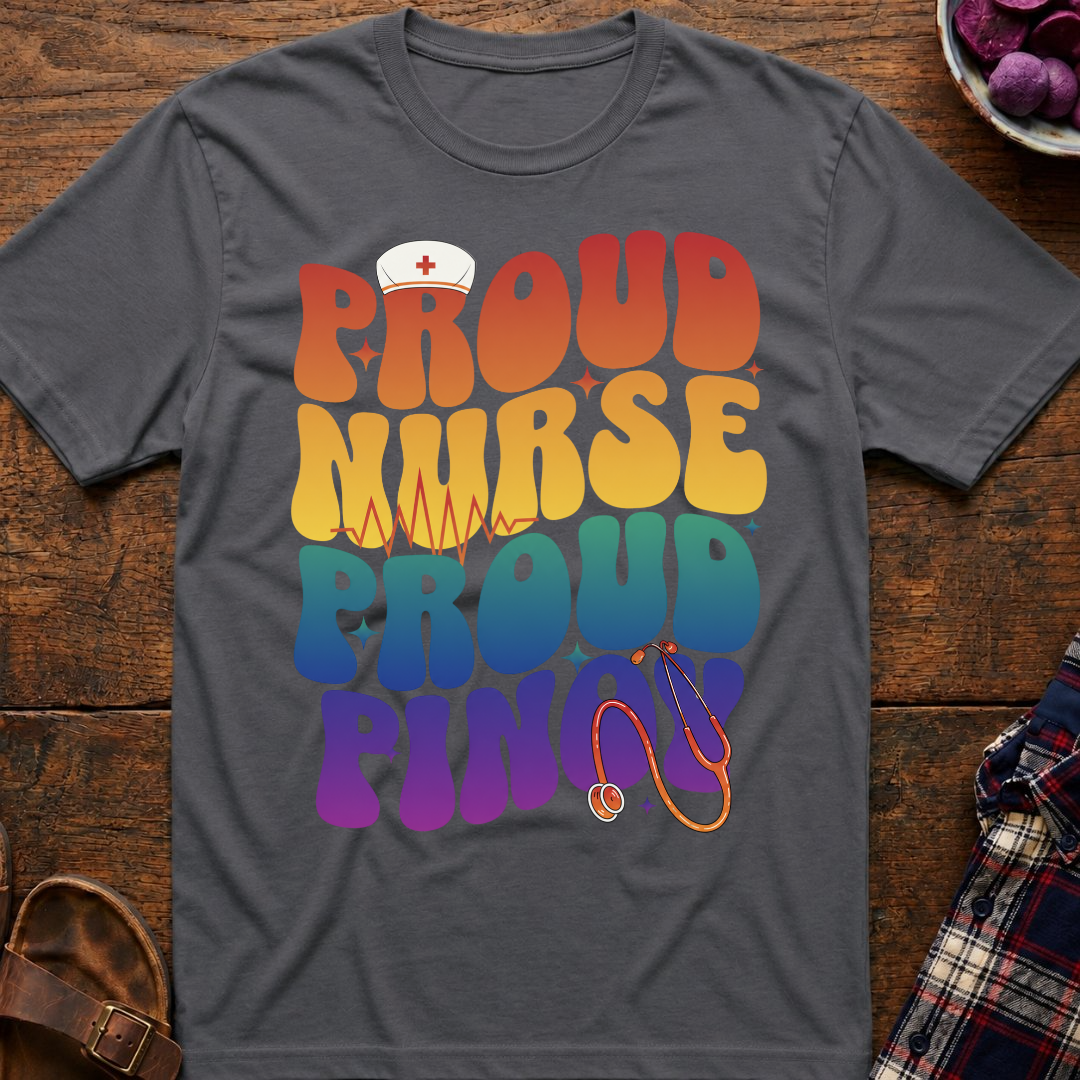 Proud Nurse Proud Pinoy T-Shirt