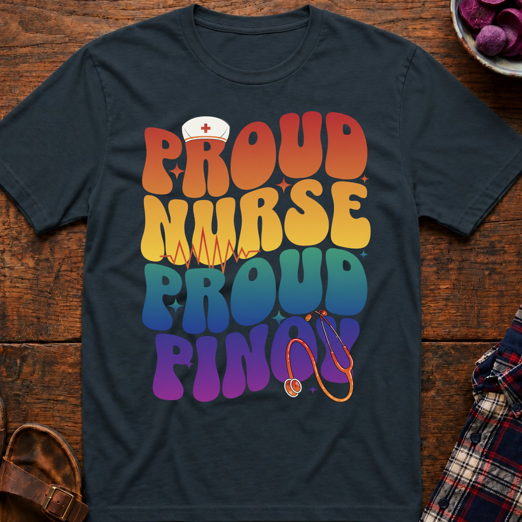 Proud Nurse Proud Pinoy T-Shirt