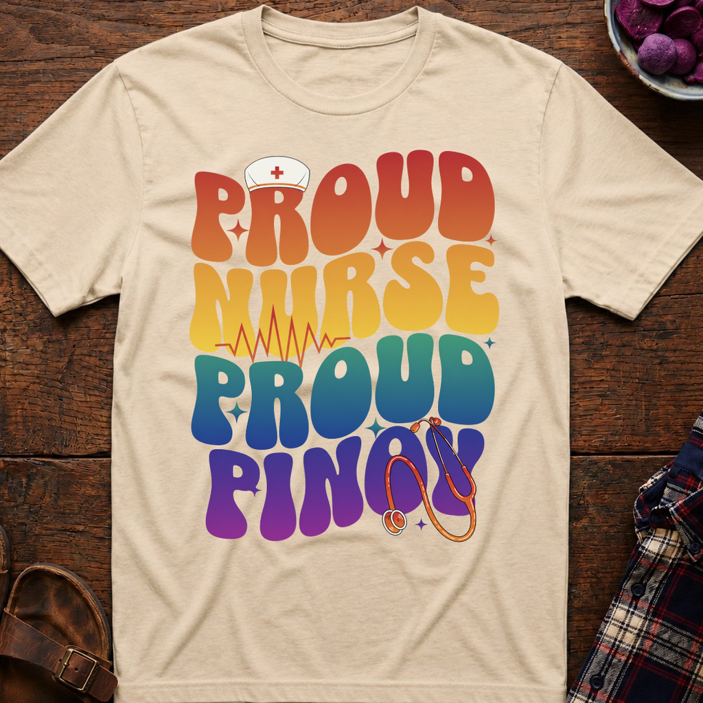 Proud Nurse Proud Pinoy T-Shirt