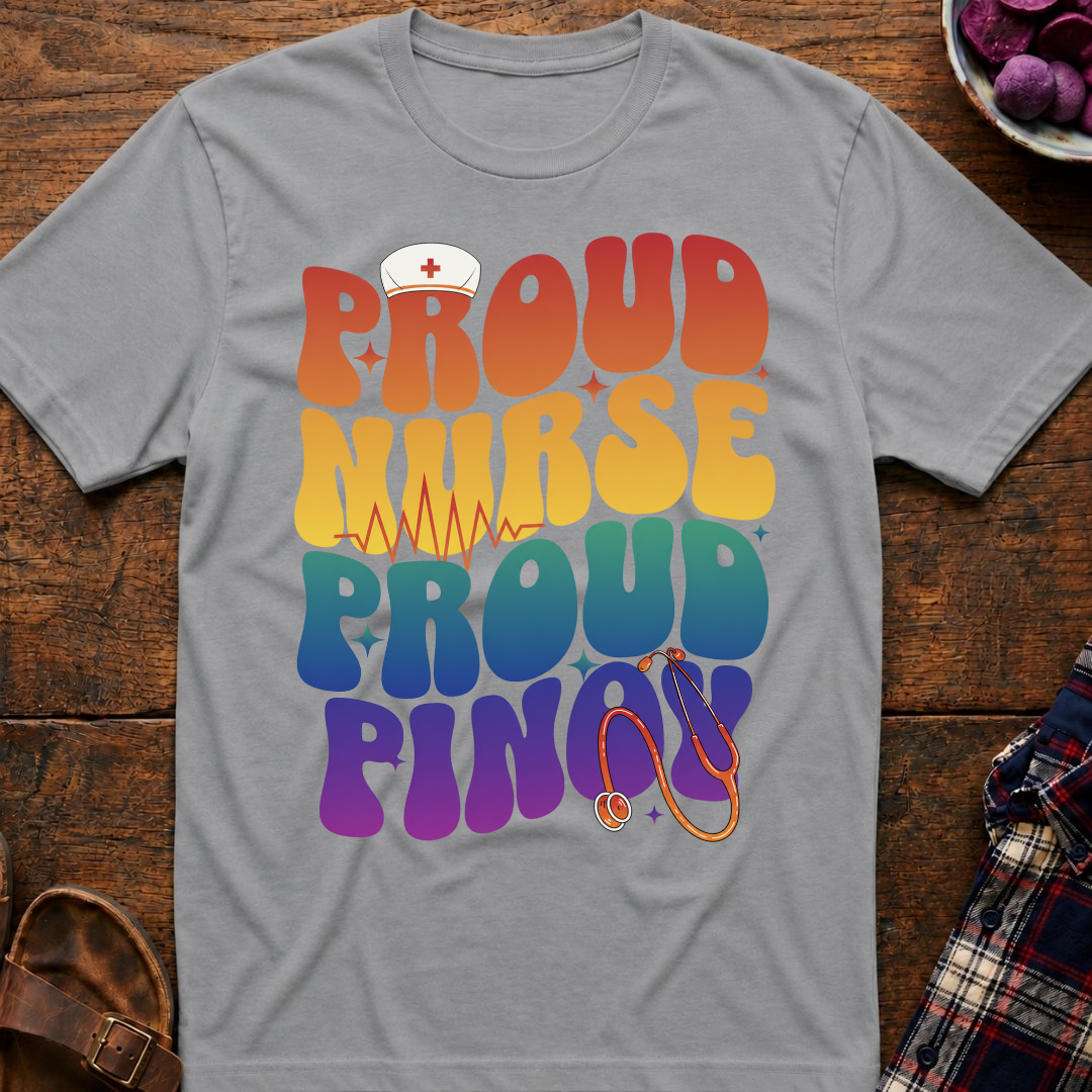 Proud Nurse Proud Pinoy T-Shirt
