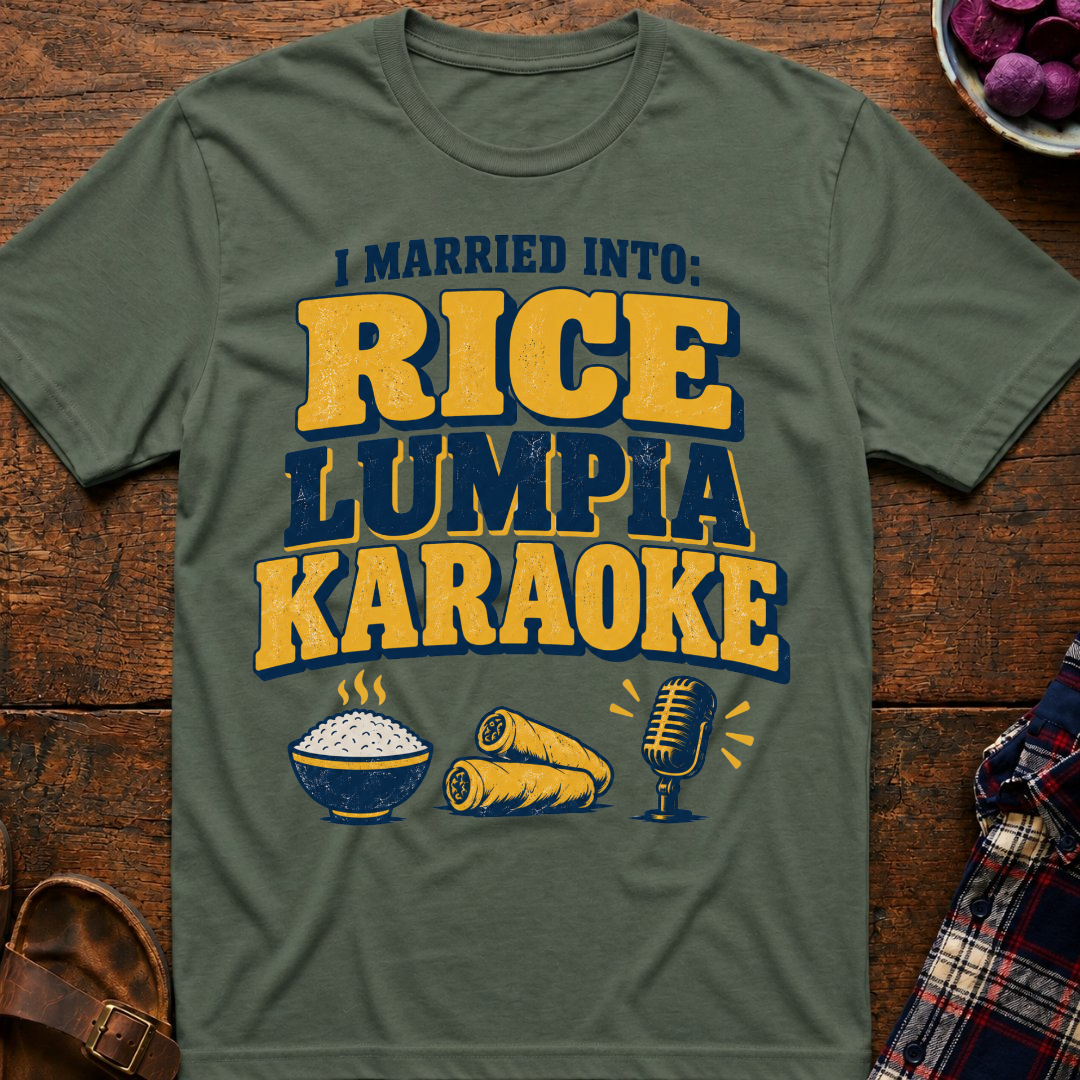 Rice Lumpia Karaoke T-Shirt