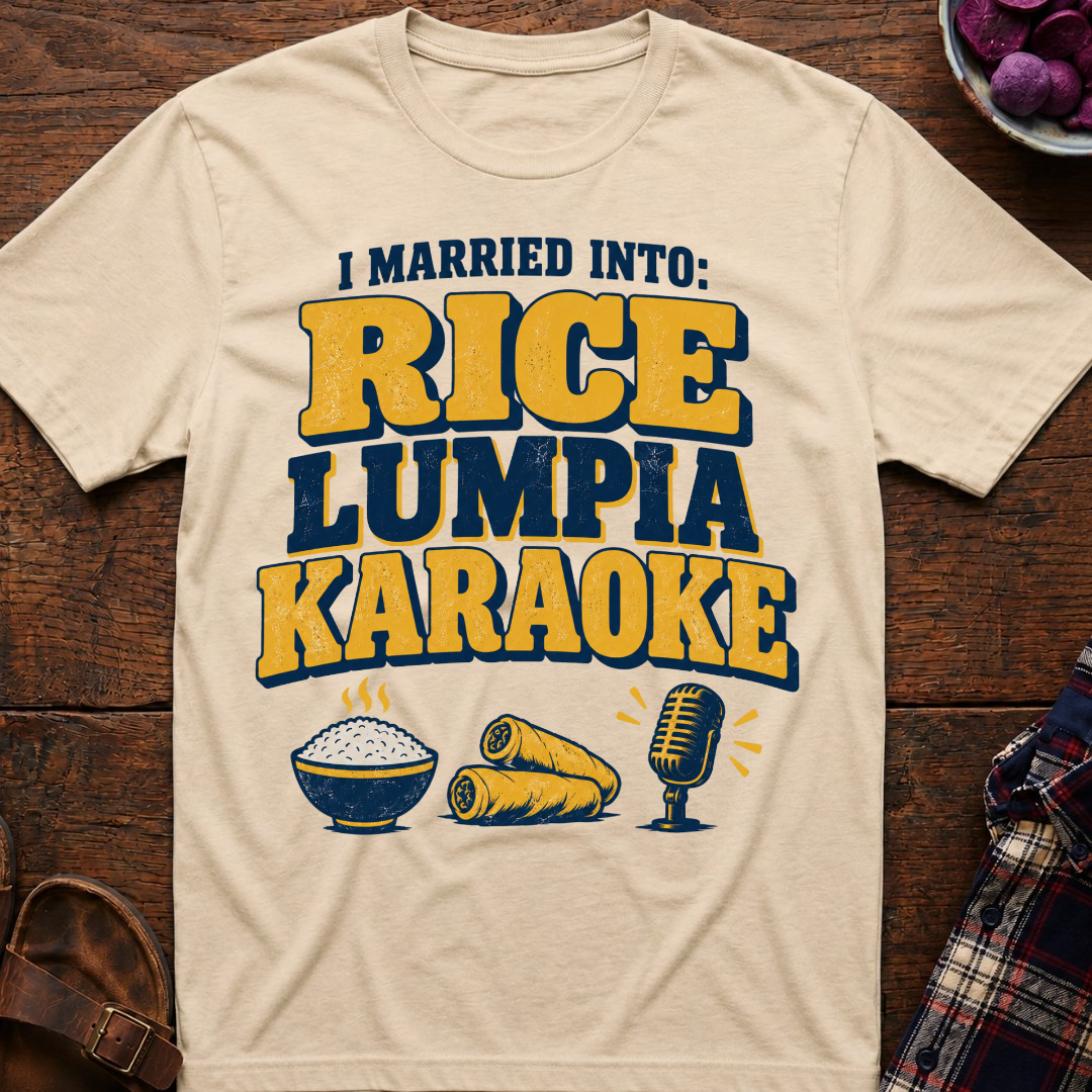 Rice Lumpia Karaoke T-Shirt