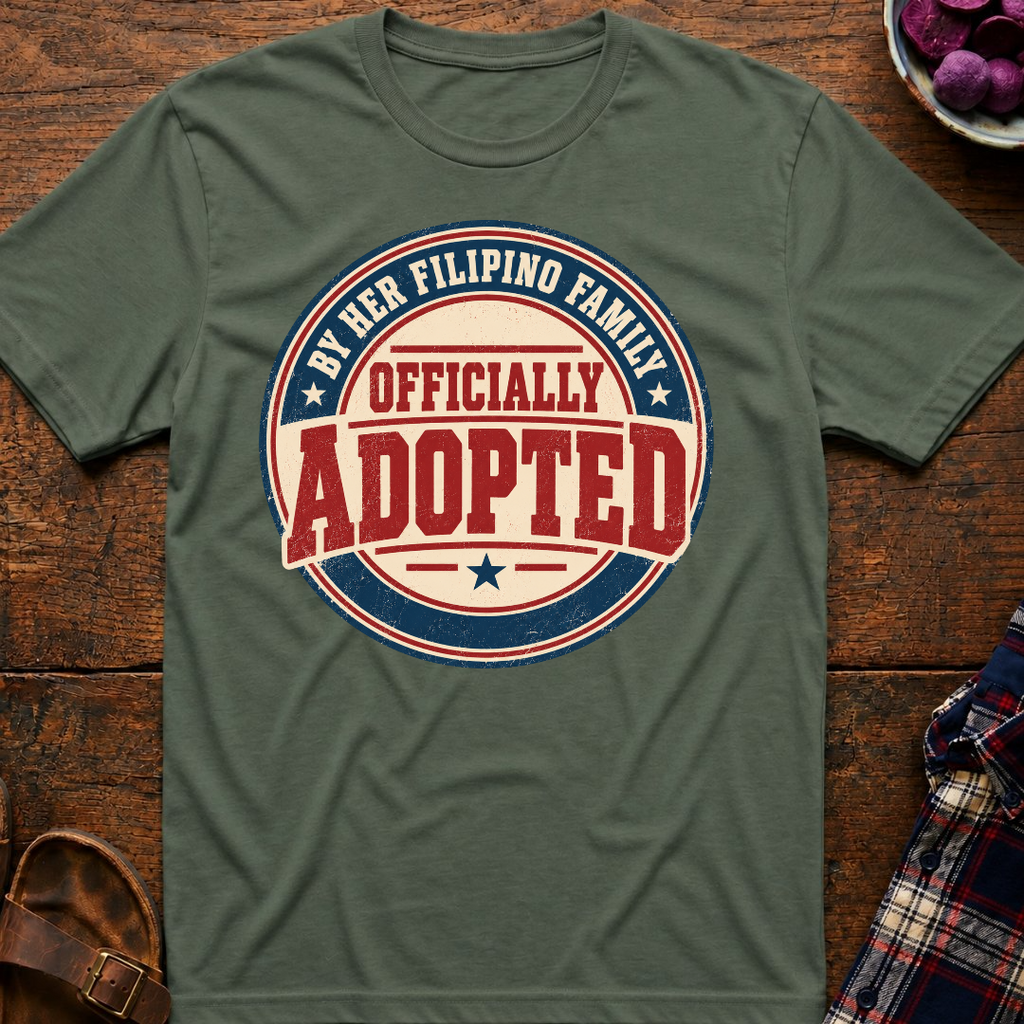 Adopted By Her Family T-Shirt