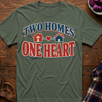 Two Homes One Heart T-Shirt