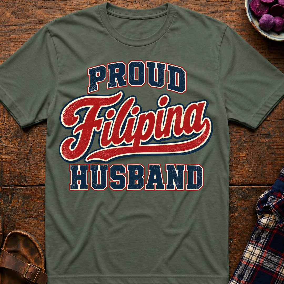 Proud Filipina Husband T-Shirt