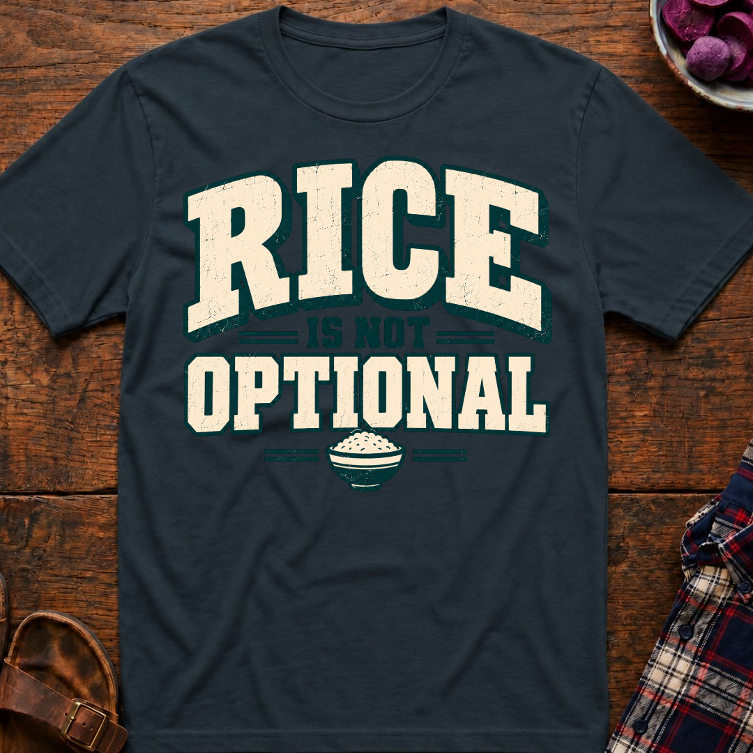 Rice Is Not Optional T-Shirt