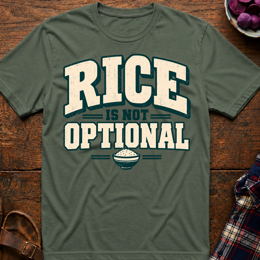 Rice Is Not Optional T-Shirt