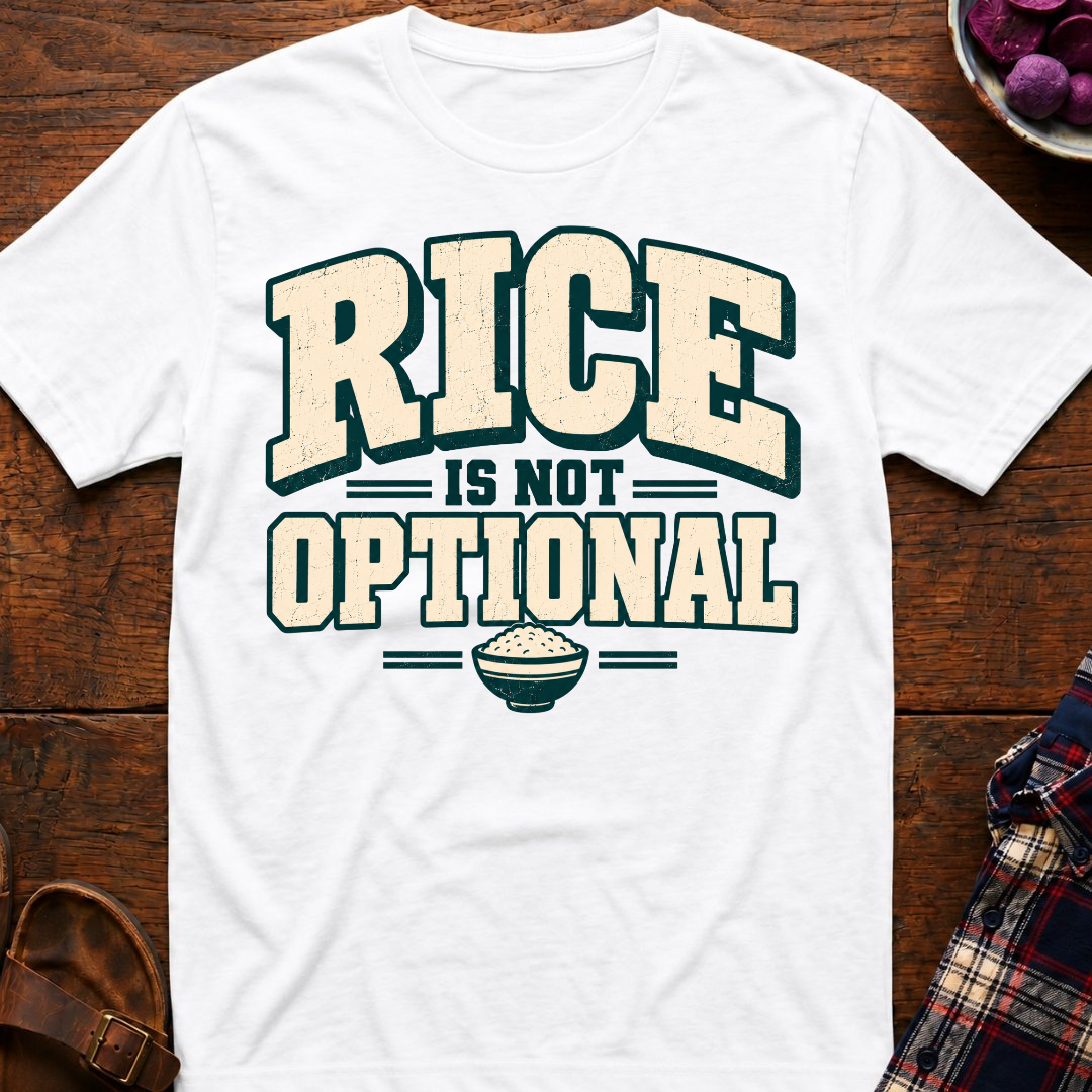Rice Is Not Optional T-Shirt