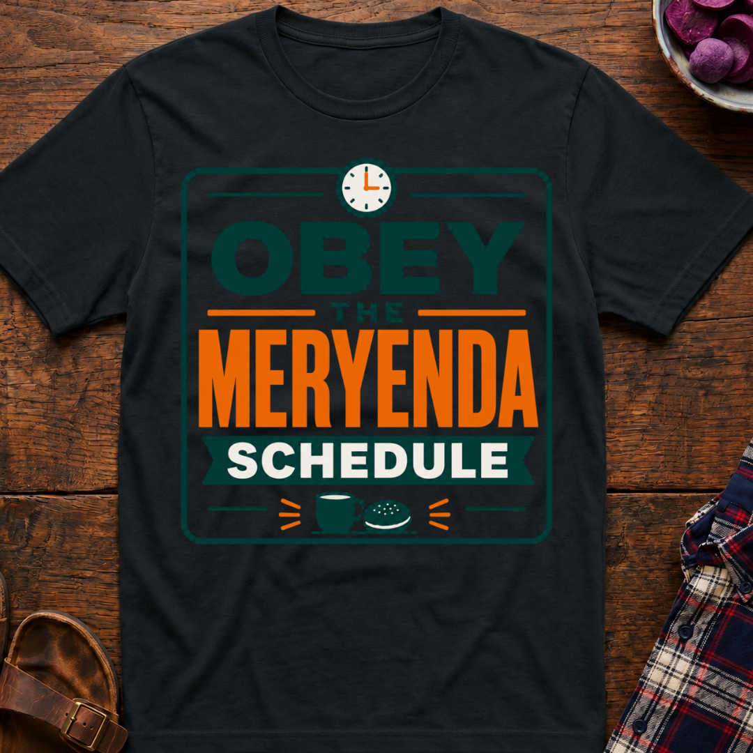 Meryenda Schedule T-Shirt