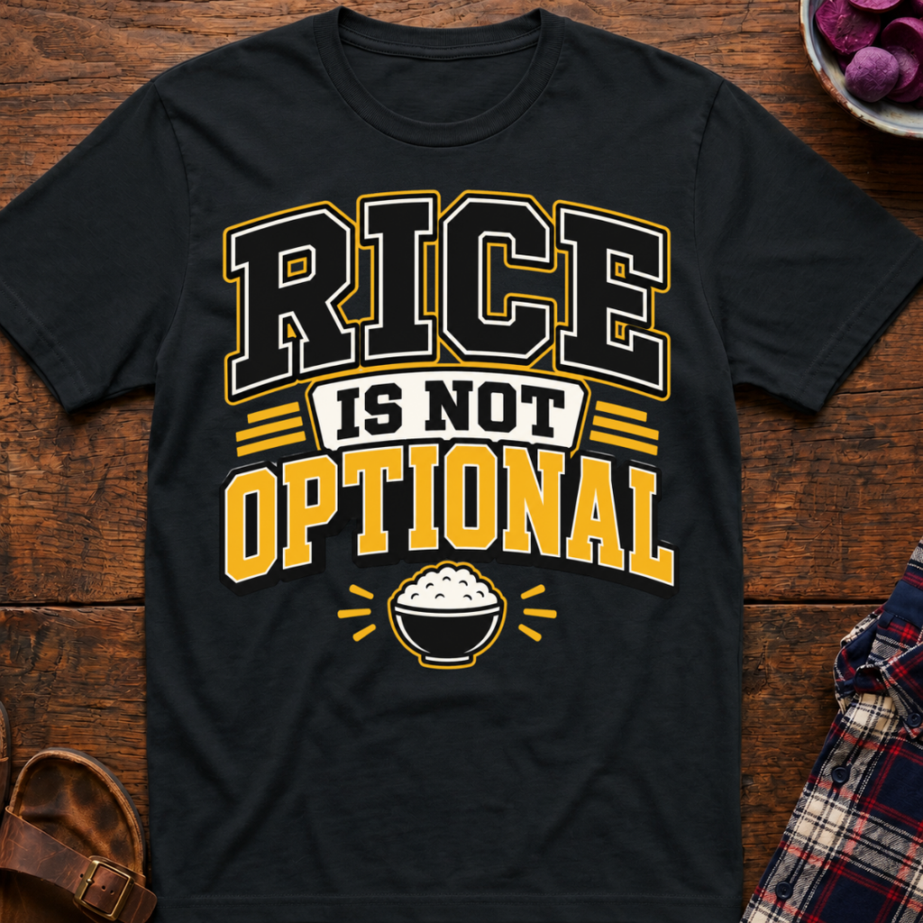 Rice Is Not Optional T-Shirt