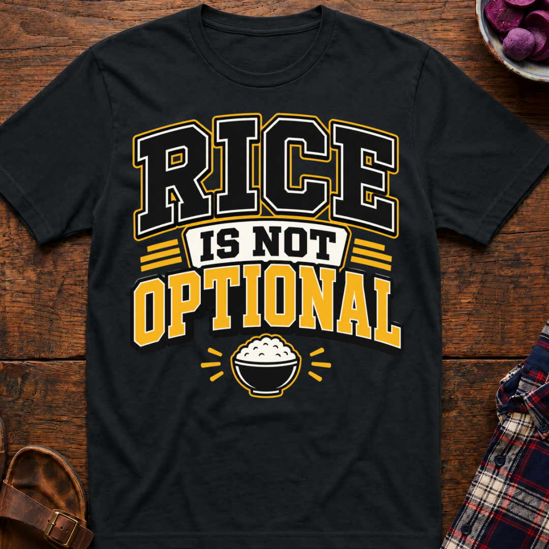 Rice Is Not Optional T-Shirt