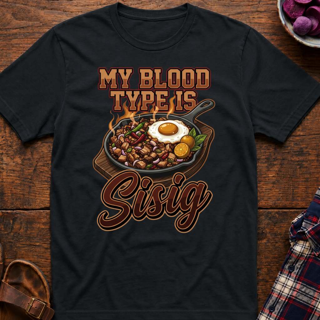 Sisig Blood Type T-Shirt
