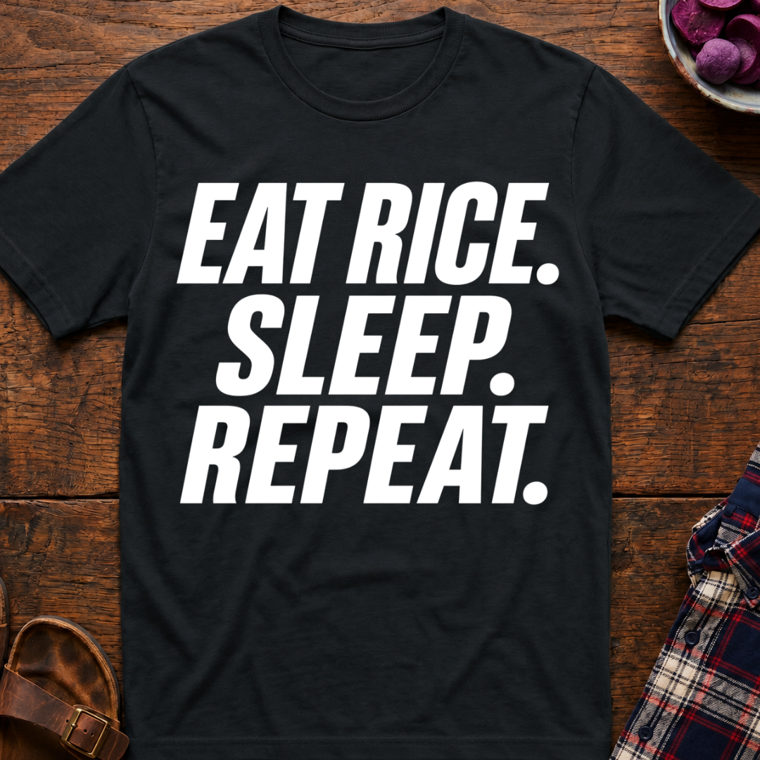 Eat Rice. Repeat. T-Shirt