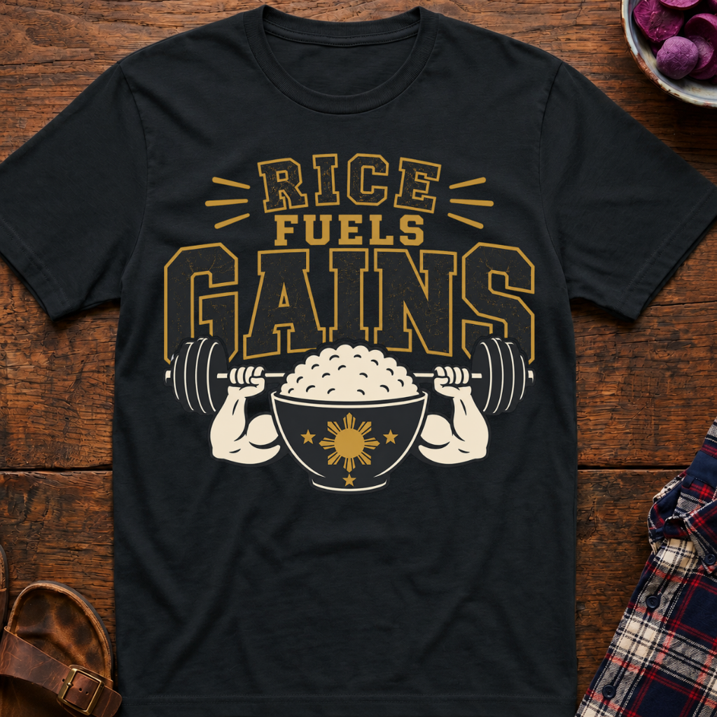 Rice Fuels Gains T-Shirt