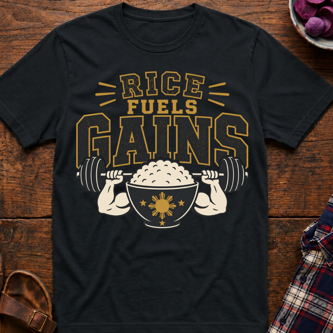 Rice Fuels Gains T-Shirt