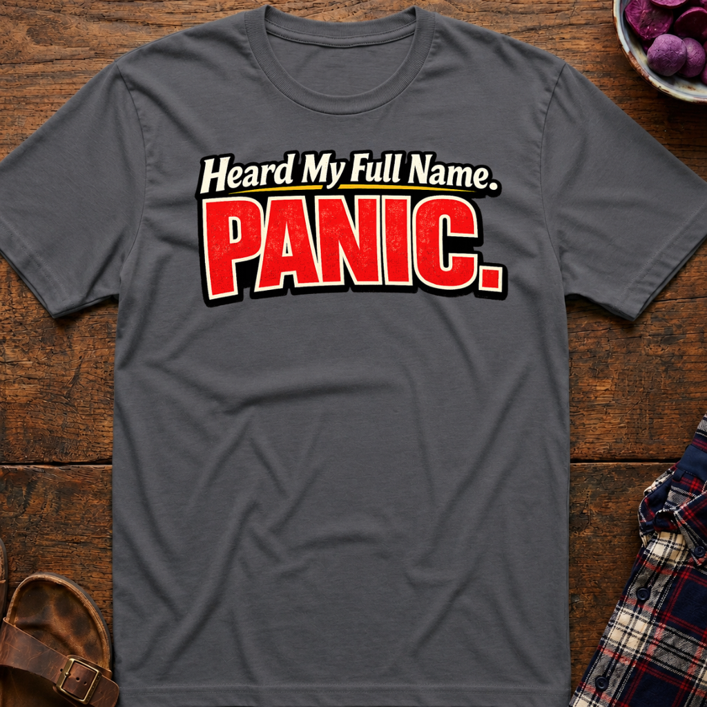 Full Name Panic T-Shirt