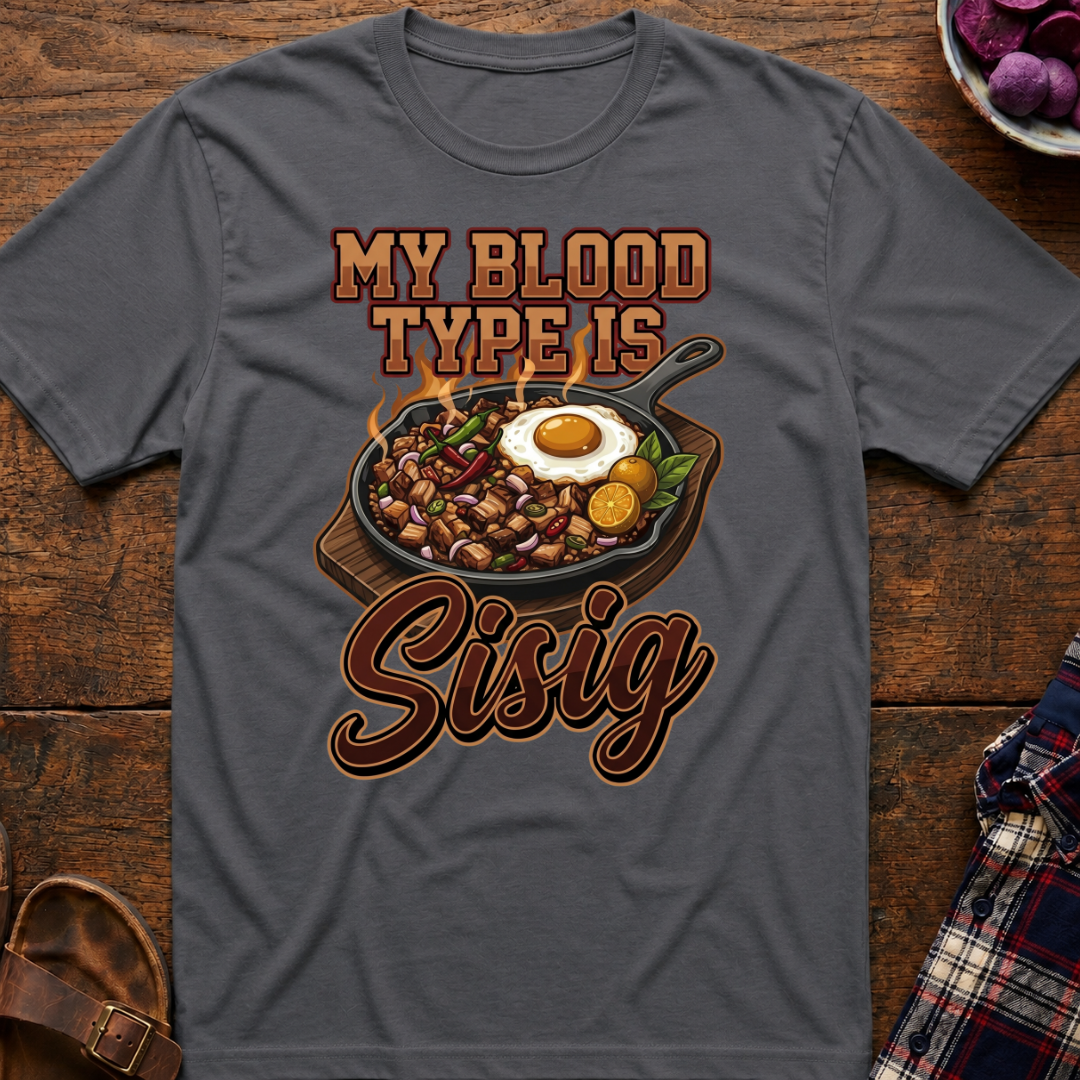 Sisig Blood Type T-Shirt