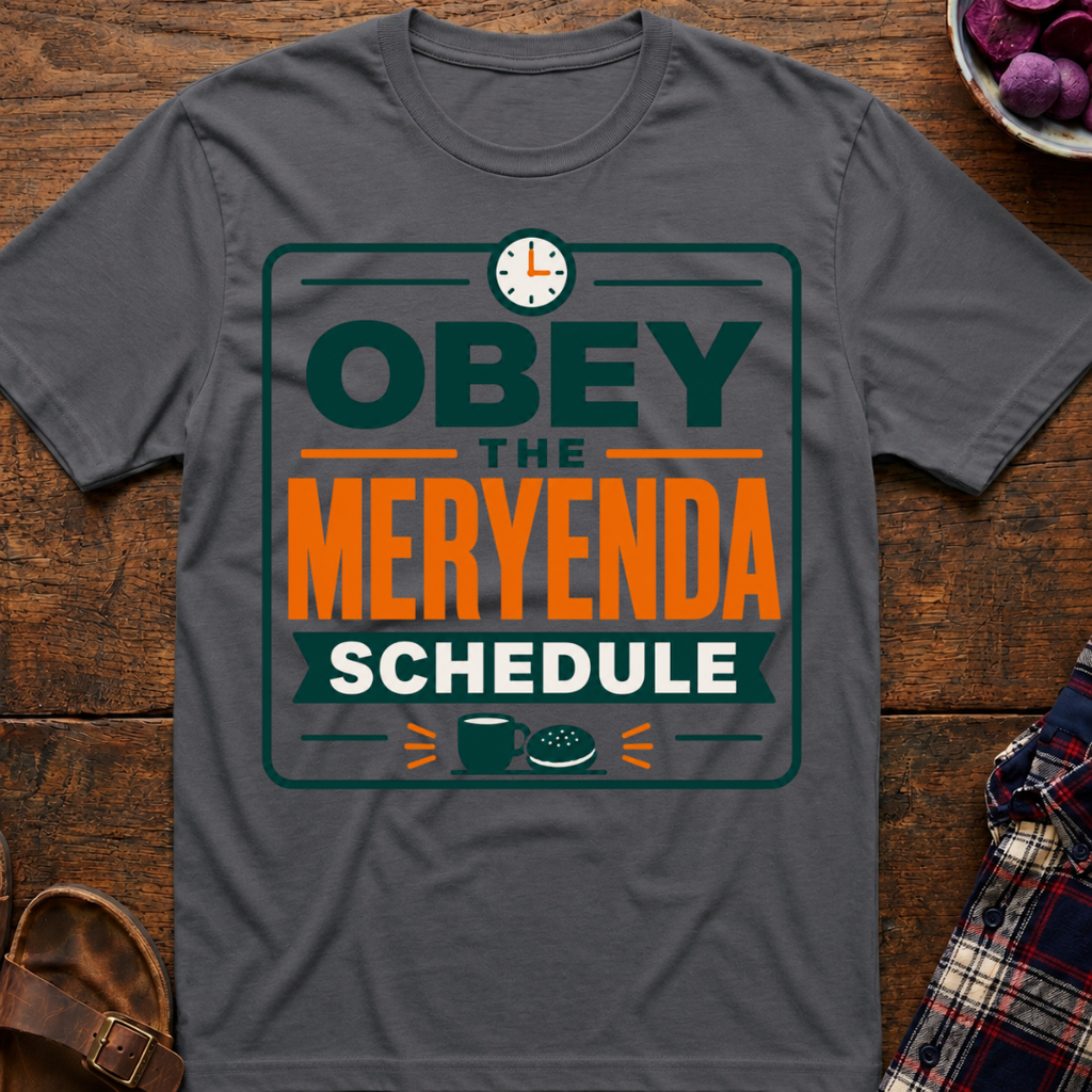 Meryenda Schedule T-Shirt