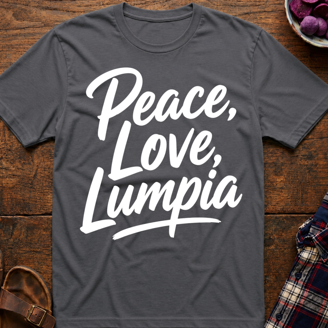 Peace Love Lumpia T-Shirt