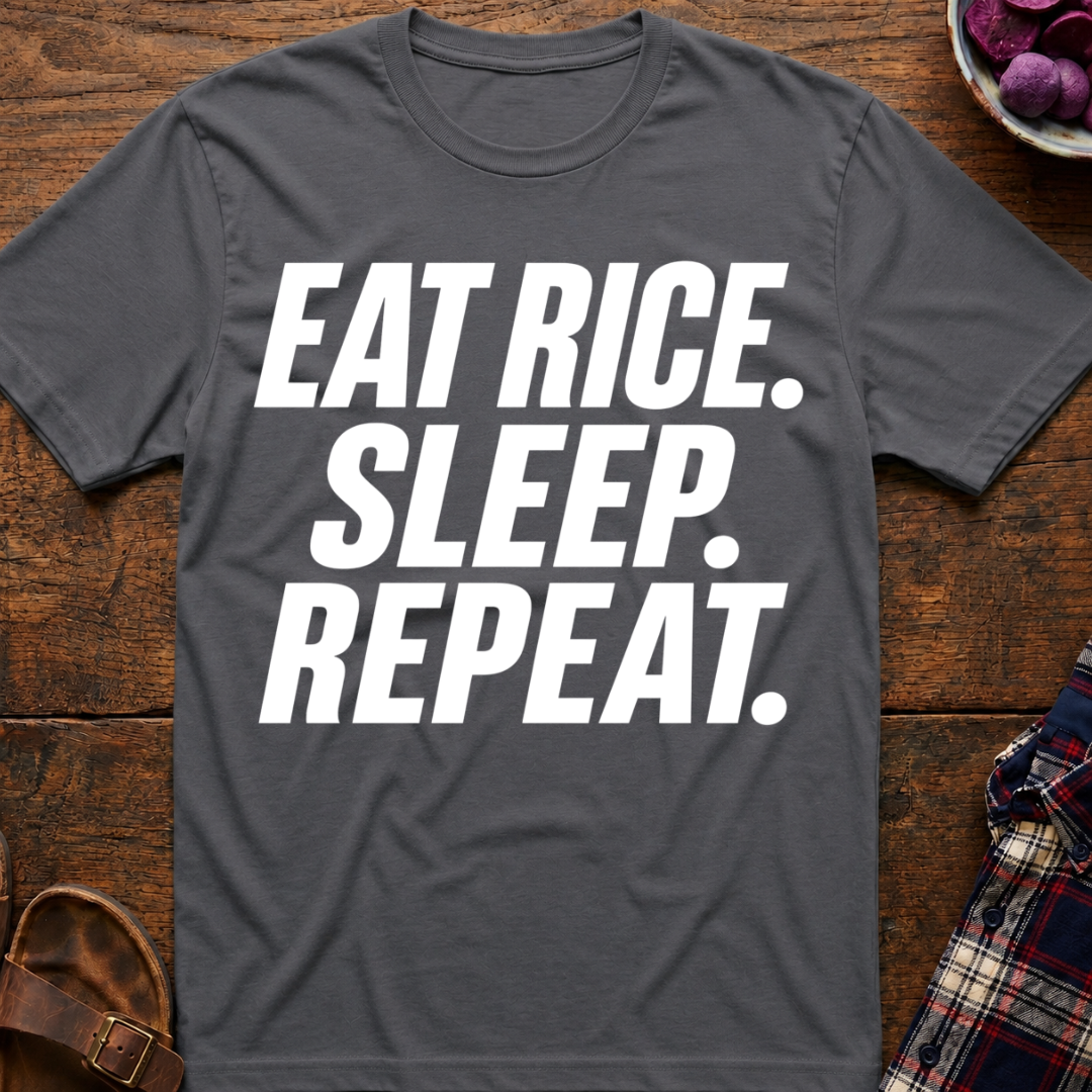 Eat Rice. Repeat. T-Shirt