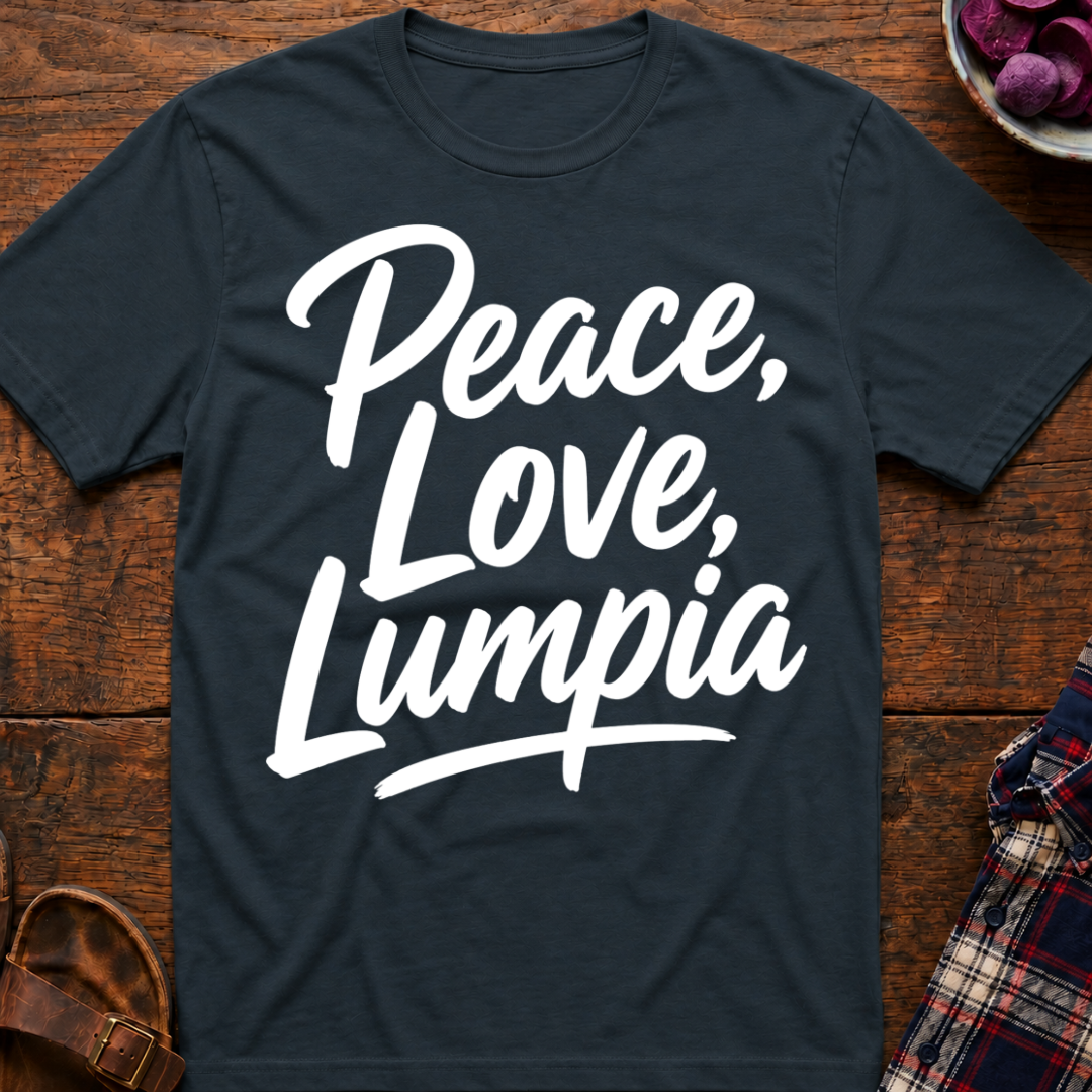 Peace Love Lumpia T-Shirt