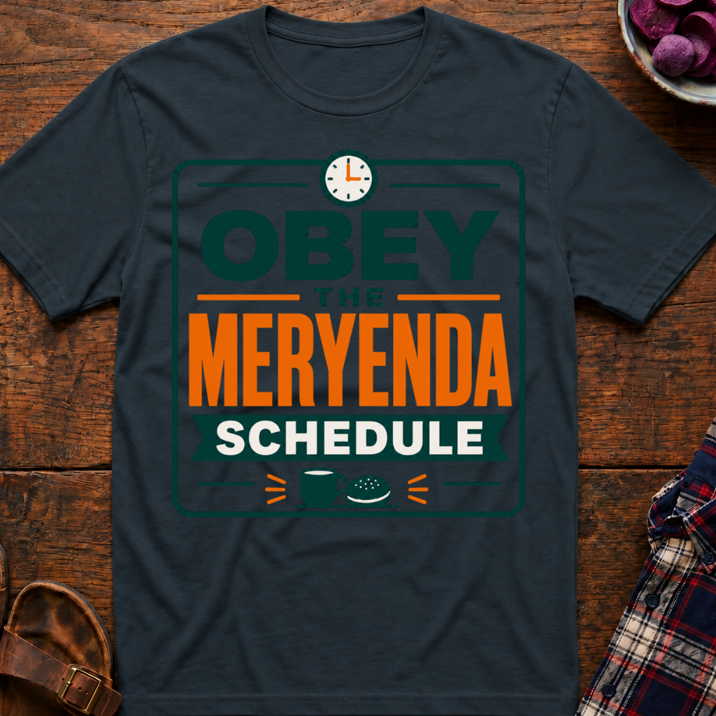 Meryenda Schedule T-Shirt