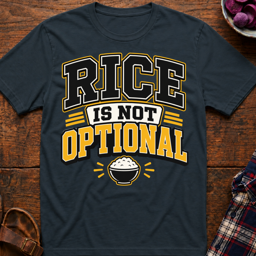 Rice Is Not Optional T-Shirt