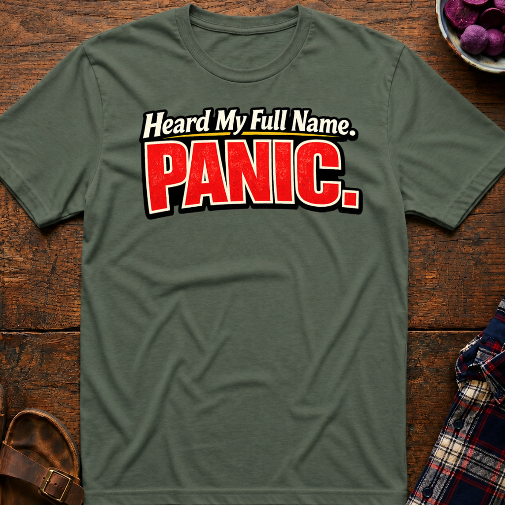 Full Name Panic T-Shirt