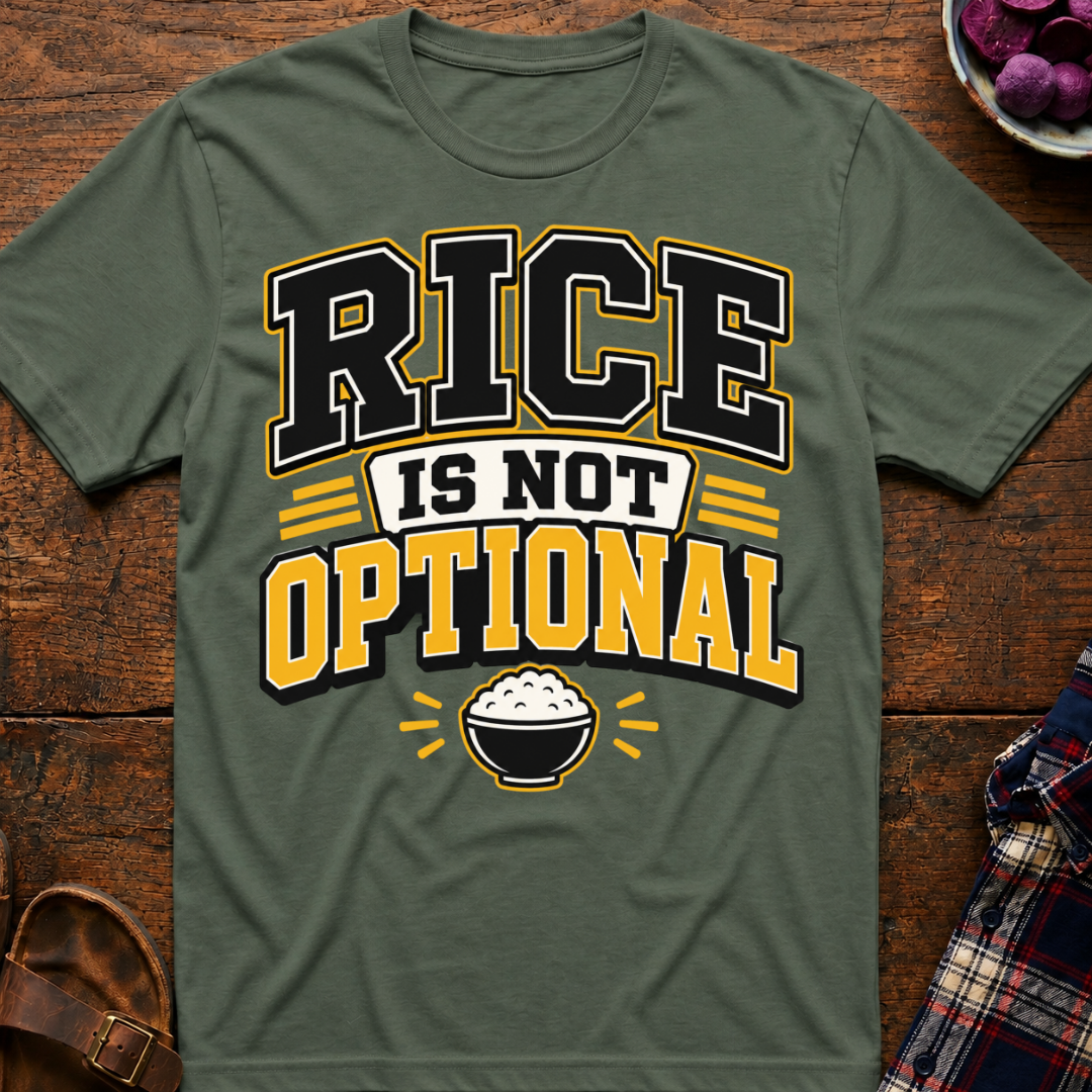 Rice Is Not Optional T-Shirt