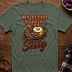 Sisig Blood Type T-Shirt
