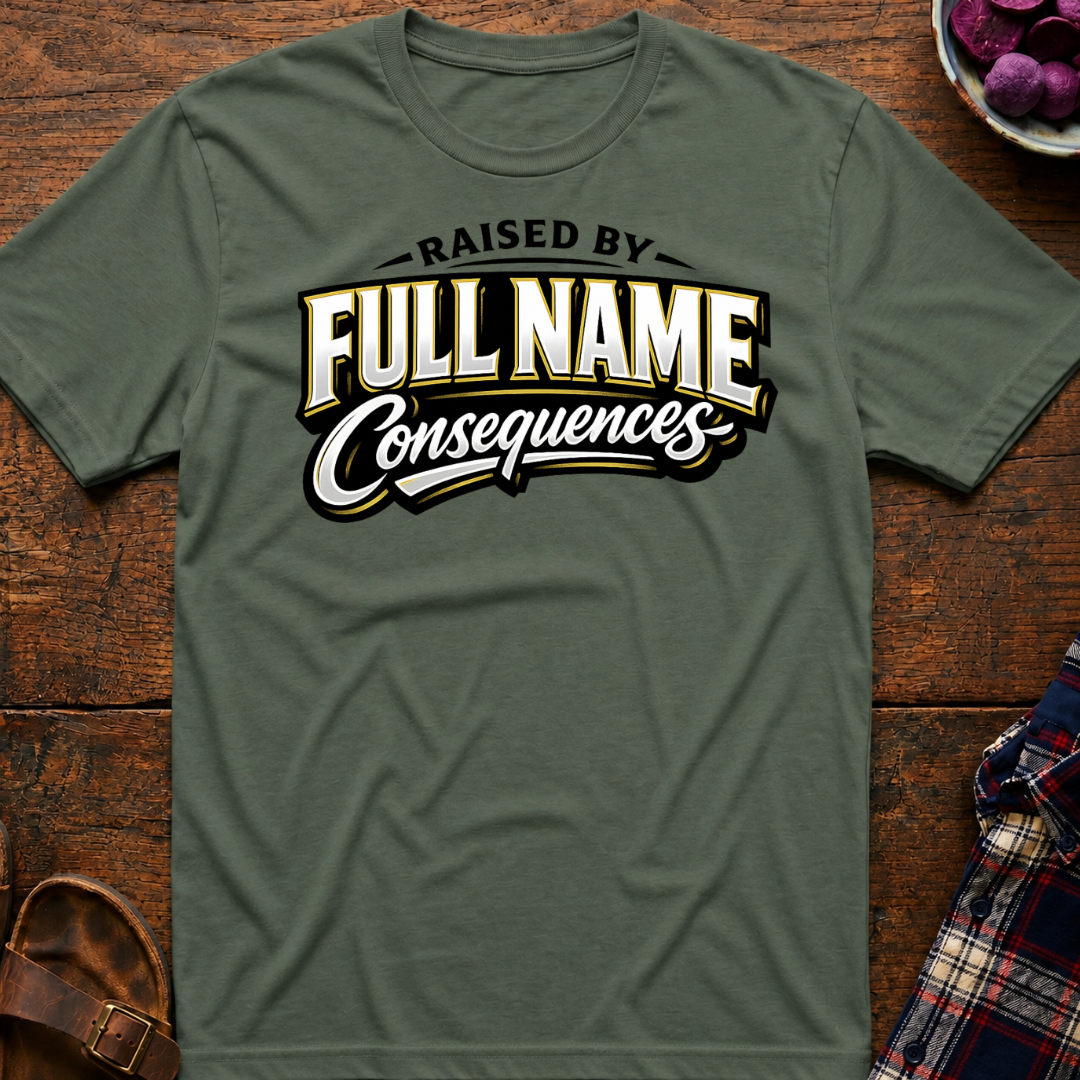 Full Name Consequences T-Shirt