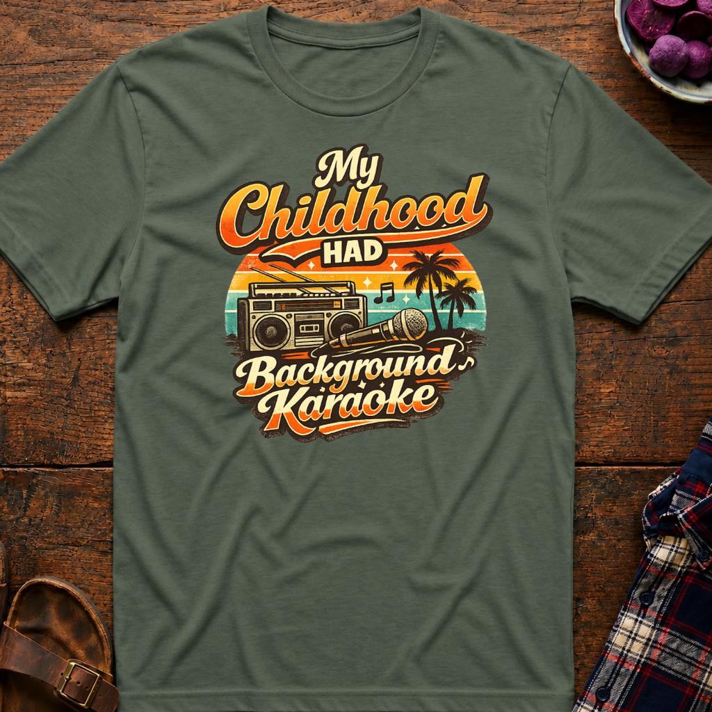 Background Karaoke T-Shirt