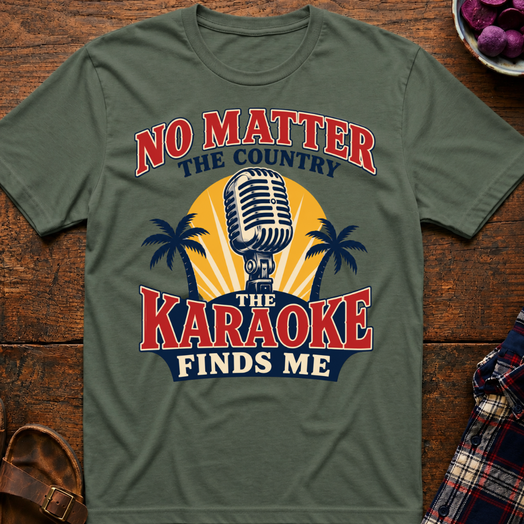 Karaoke Finds Me T-Shirt
