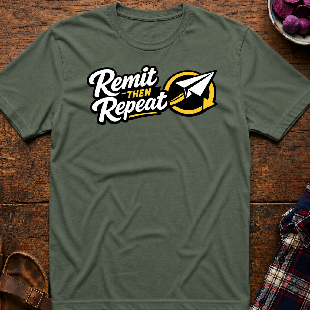Remit Then Repeat T-Shirt