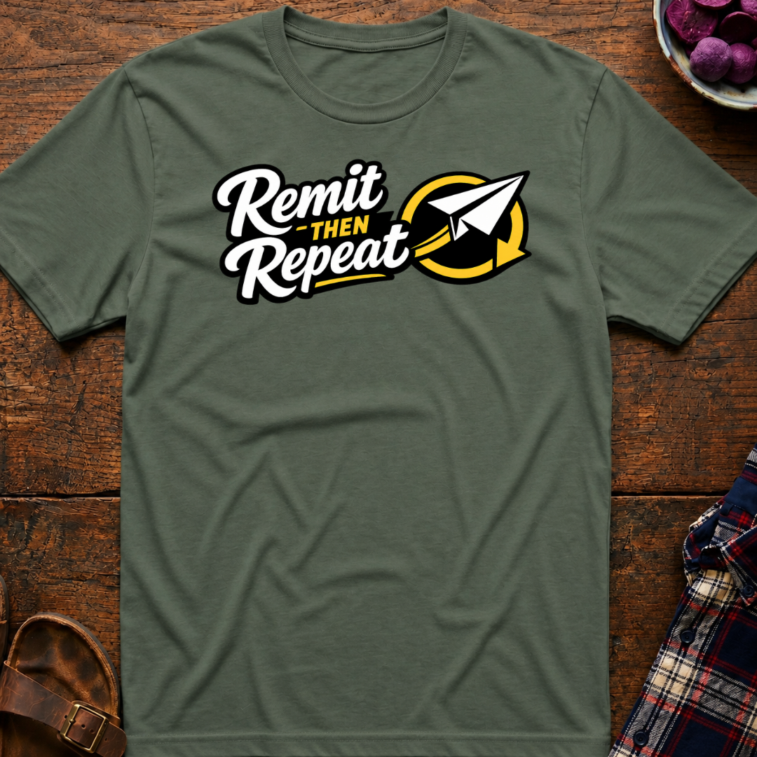 Remit Then Repeat T-Shirt