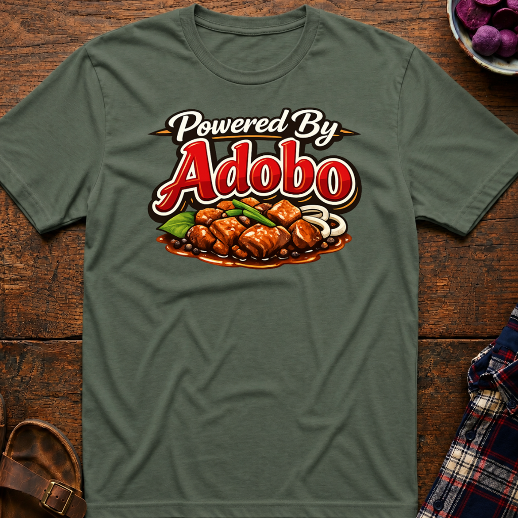 Powered By Adobo T-Shirt