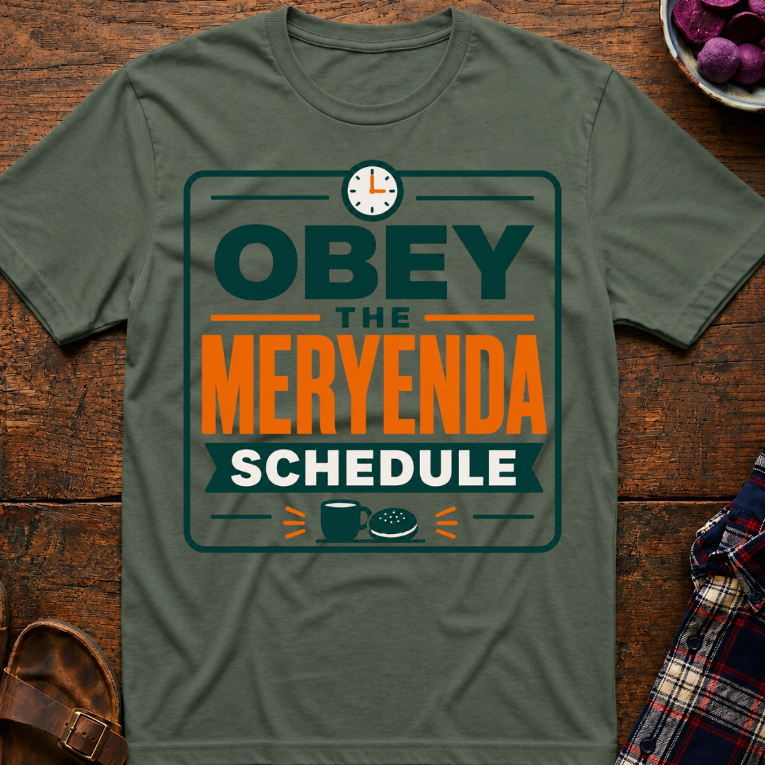 Meryenda Schedule T-Shirt