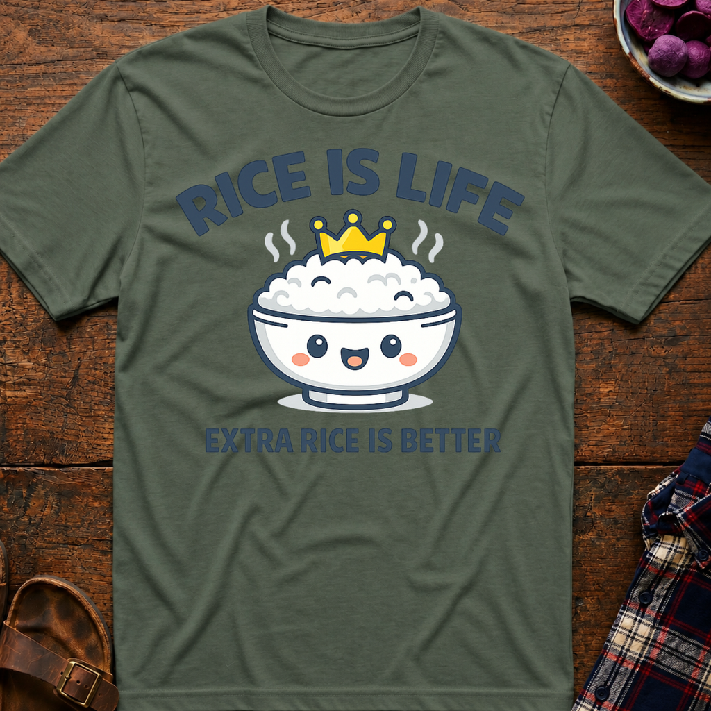 Rice Is Life T-Shirt
