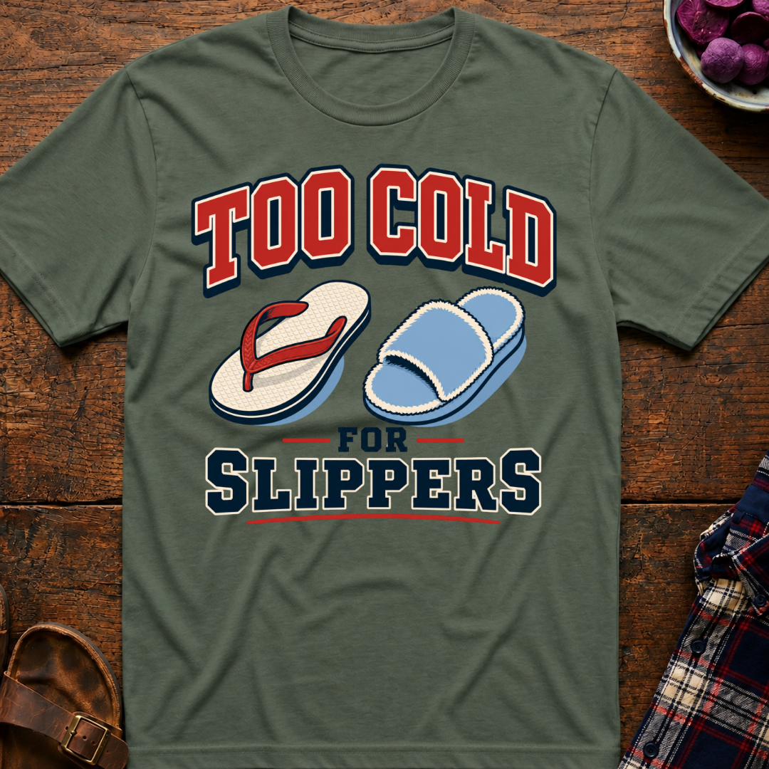 Too Cold For Slippers T-Shirt