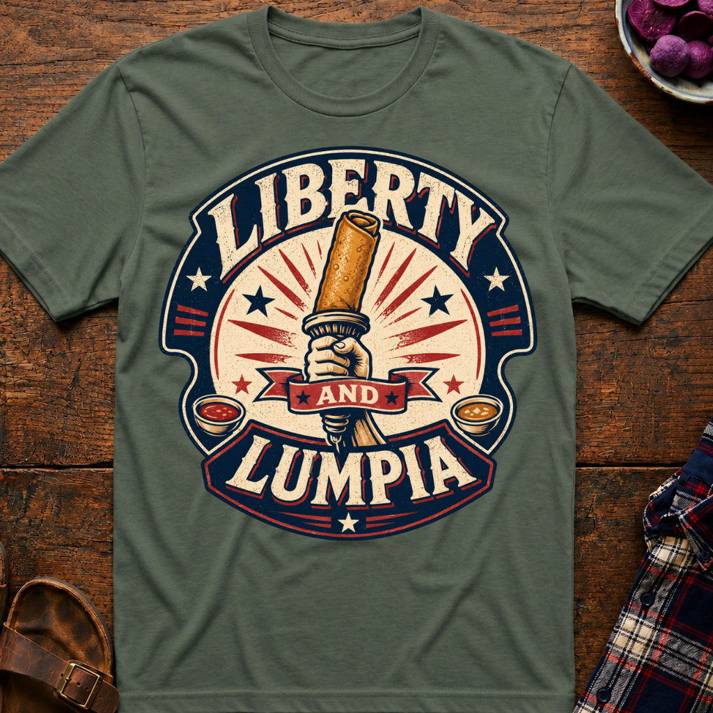 Liberty And Lumpia T-Shirt