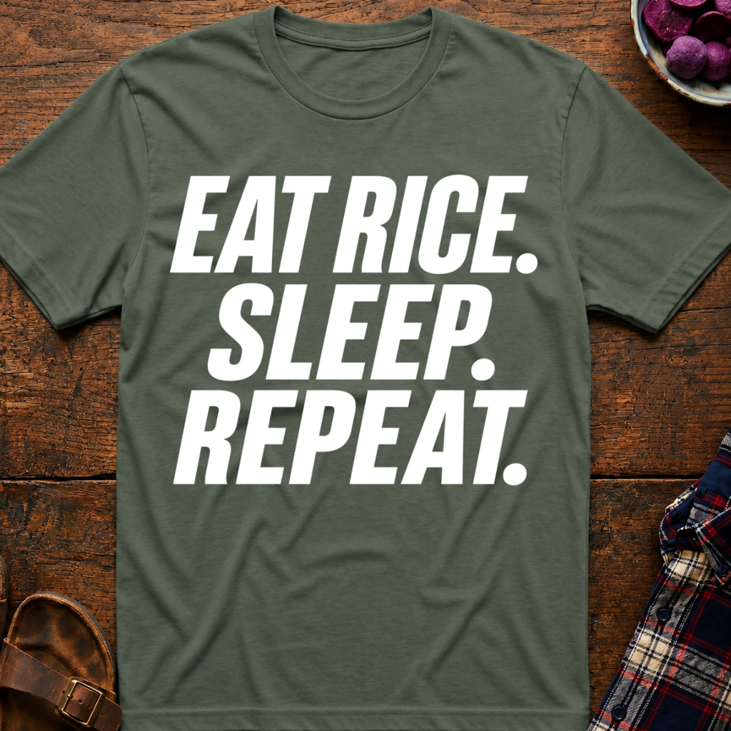 Eat Rice. Repeat. T-Shirt