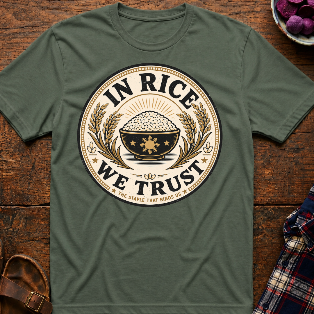 In Rice We Trust T-Shirt