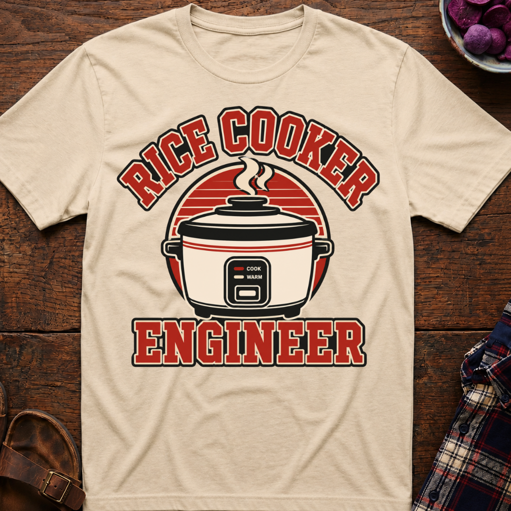 Rice Cooker Engineer T-Shirt