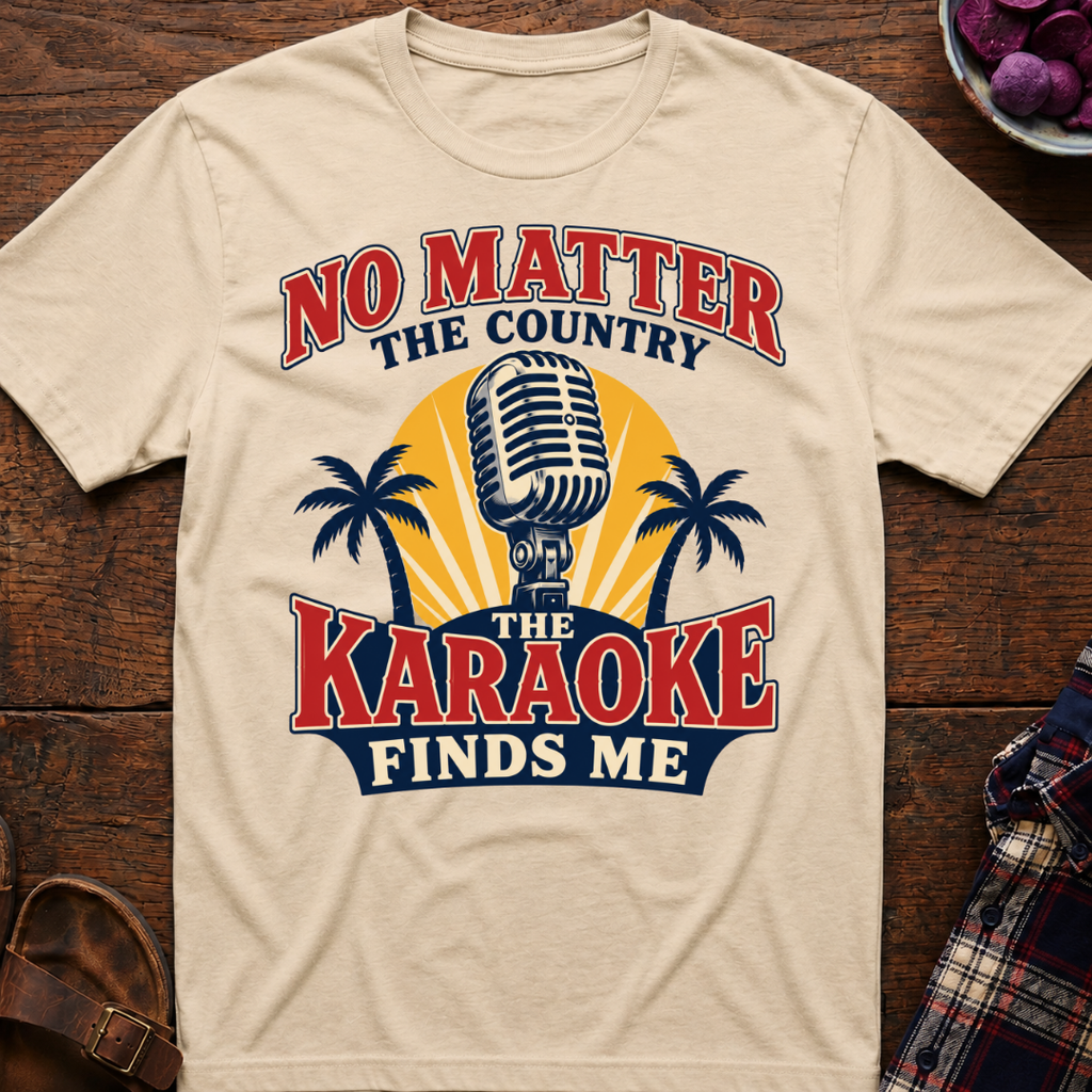 Karaoke Finds Me T-Shirt