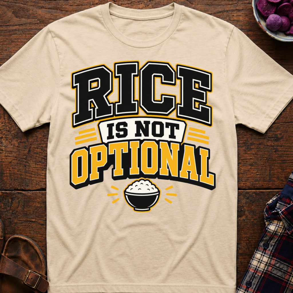 Rice Is Not Optional T-Shirt