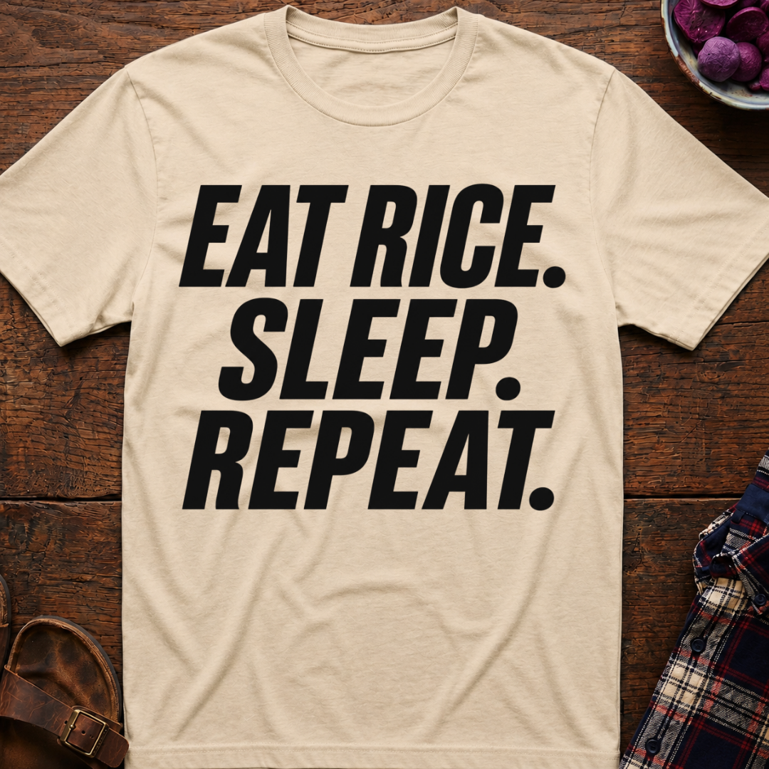 Eat Rice. Repeat. T-Shirt