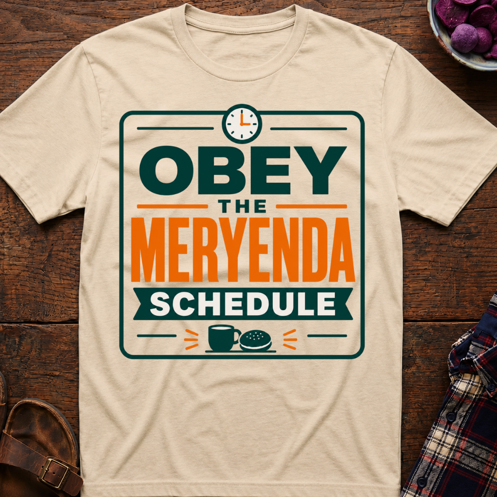 Meryenda Schedule T-Shirt