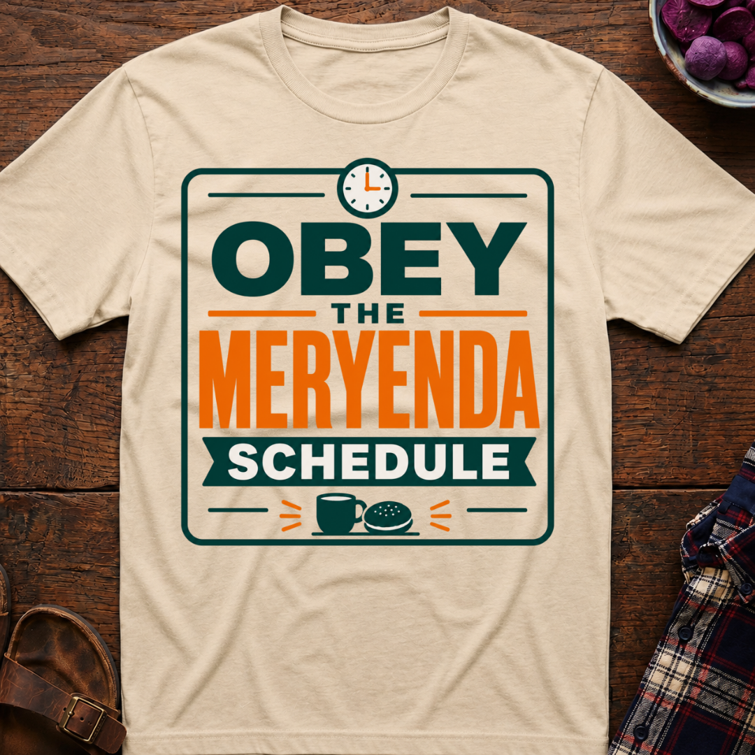 Meryenda Schedule T-Shirt