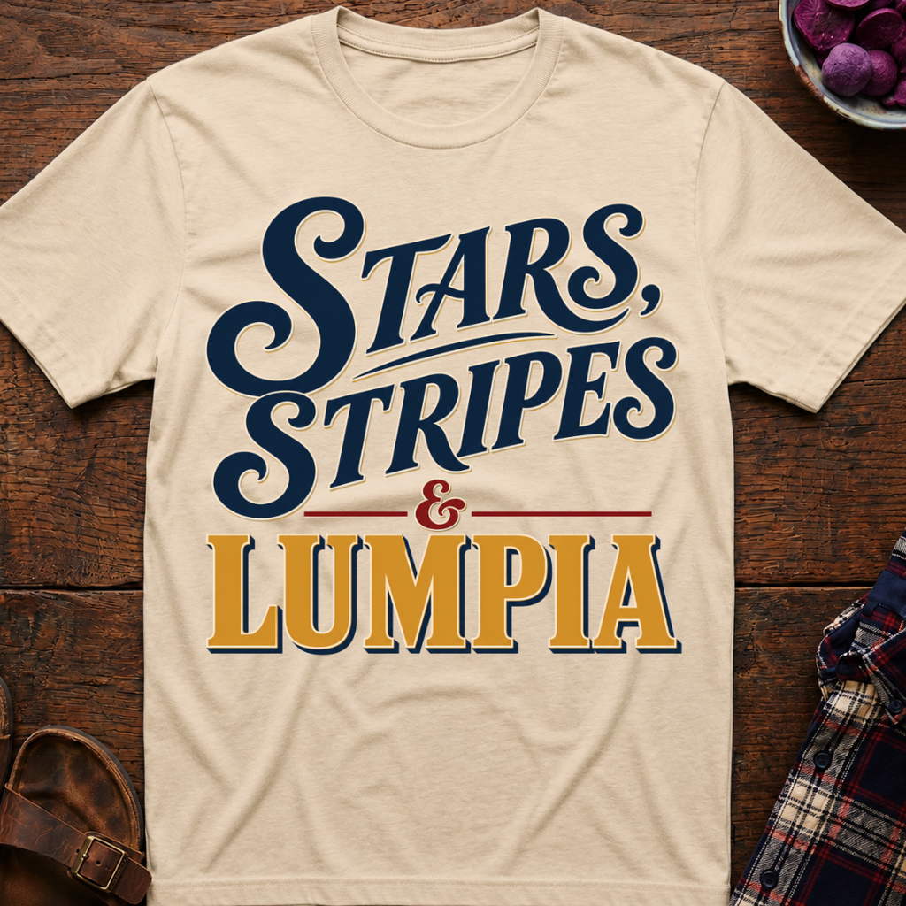 Stripes & Lumpia T-Shirt